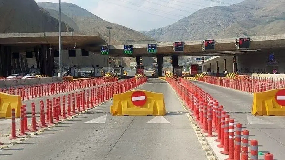 جاده کرج - چالوس بسته است 