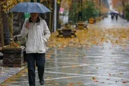 بارش‌های اخیر ۱۰ درصد کمتر از میزان عادی بارش‌هاست