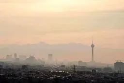 وضعیت قرمز هوا در ۵ محدوده تهران