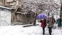 برف مدارس ابتدایی دماوند و رودهن را غیرحضوری کرد