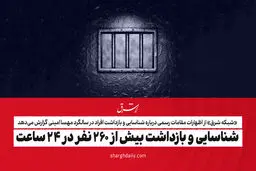 شناسایی و بازداشت بیش از ۲۶۰ نفر در ۲۴ ساعت