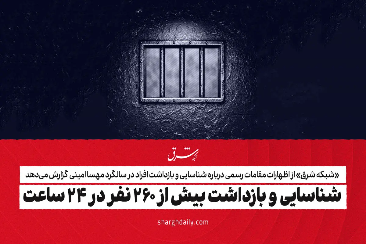 شناسایی و بازداشت بیش از ۲۶۰ نفر در ۲۴ ساعت
