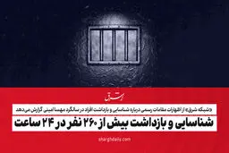 شناسایی و بازداشت بیش از ۲۶۰ نفر در ۲۴ ساعت