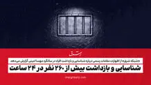 شناسایی و بازداشت بیش از ۲۶۰ نفر در ۲۴ ساعت