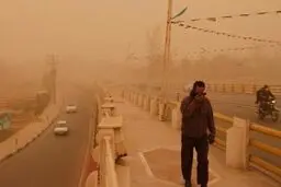 بستری ۶۲ نفر در پی وقوع گردوغبار در خوزستان