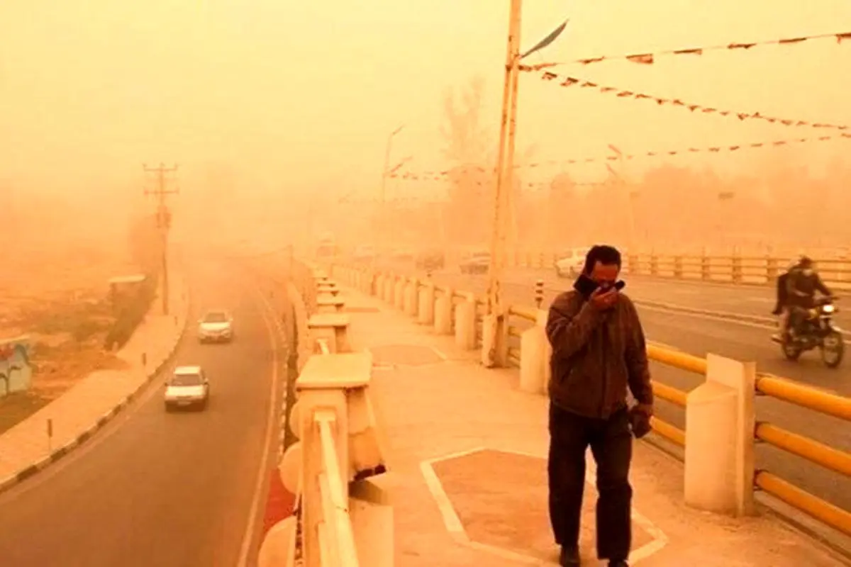 بستری ۶۲ نفر در پی وقوع گردوغبار در خوزستان
