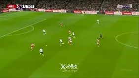 گل چهارم آرسنال مقابل تاتنهام را ببینید + ویدئو
