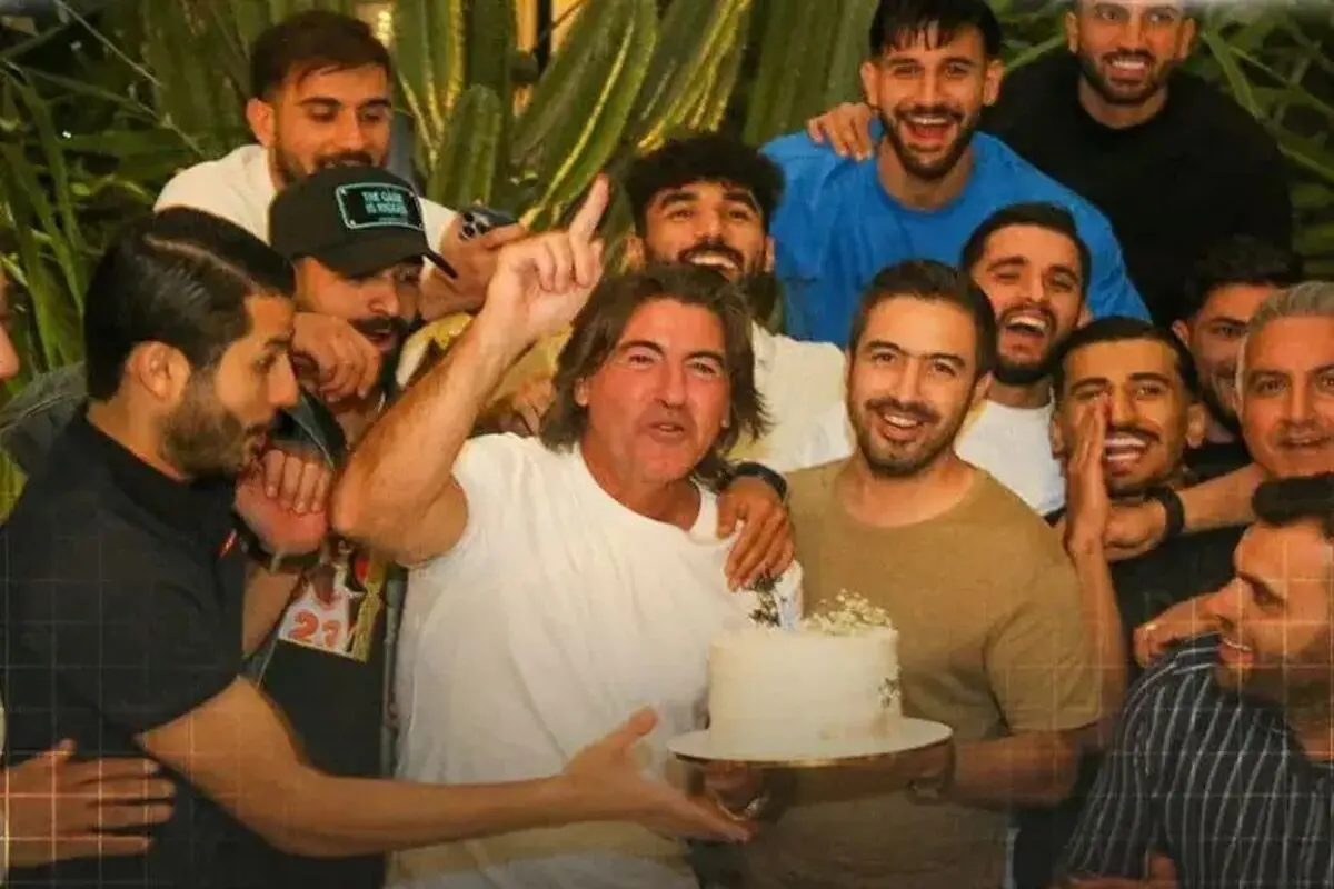 غافلگیری ساپینتو در محل تمرین استقلال برای روز تولدش + عکس