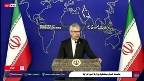 توضیحات سخنگوی وزارت خارجه درباره مذاکرات + ویدیو