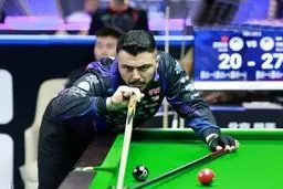 ملی پوش بیلیاردی ایران در نزدیکی جایزه ۲۰۰ هزاردلاری
