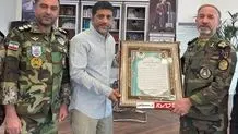 علیرضا دبیر در آغوش بیژن نوباوه + عکس