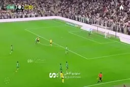 فرصت عجیب رونالدو در بازی با الاهلی+ ویدئو