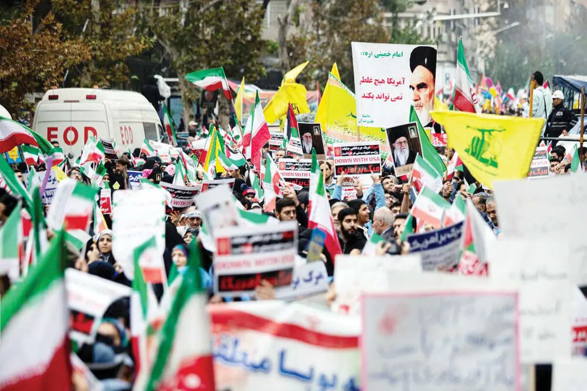 مراسم راهپیمایی 13 آبان در سراسر کشور برگزار شد
