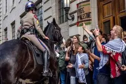 Violent crackdown to not silence pro-Palestine protesters