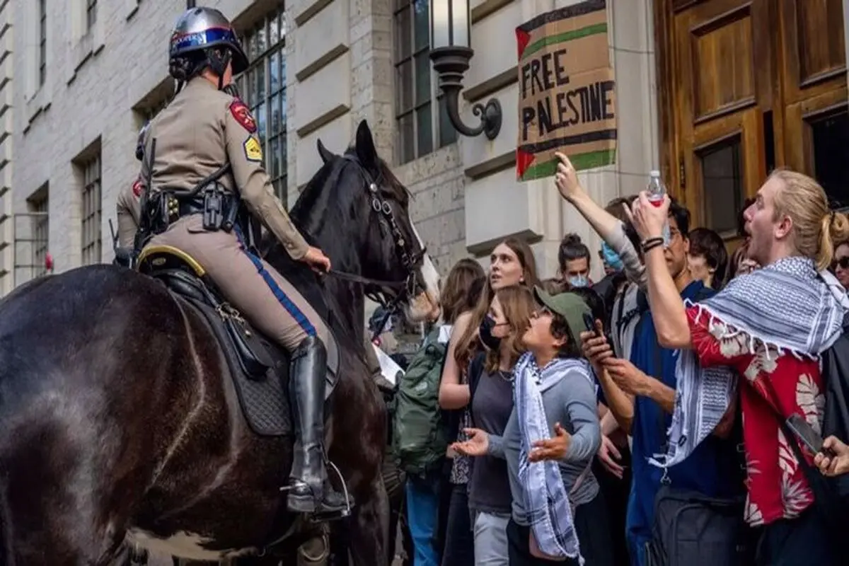 Violent crackdown to not silence pro-Palestine protesters