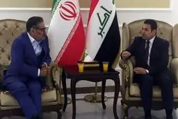 Iran top security official meets Iraqi counterpart in Baghdad