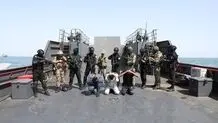 تمرین آزادسازی کشتی ربوده شده در رزمایش مرکب دریایی ایران و روسیه