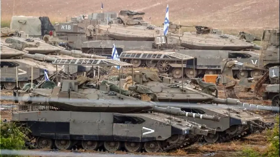 ده‌ها تانک اسرائیلی در حال نفوذ به جنوب نوار غزه هستند