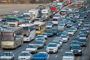 ترافیک 14 کیلیومتری برای خروج از گیلان