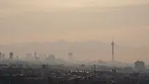 کیفیت هوای تهران در وضعیت ناسالم
