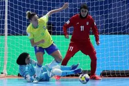 نتیجه بازی فوتسال زنان ایران مقابل برزیل در جام جهانی ۲۰۲۵