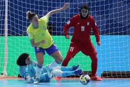 نتیجه بازی فوتسال زنان ایران مقابل برزیل در جام جهانی ۲۰۲۵