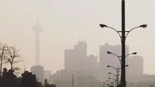 هشدار‌های سطح زرد نسبت به ورود توده گردوخاک به پایتخت 