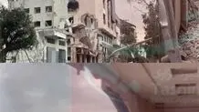حمله اسرائیل به دفتر شبکه العالم در غزه
