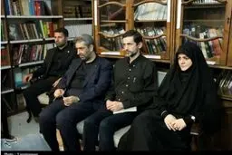 دختر و پسر مسعود پزشکیان در قم +‌ عکس