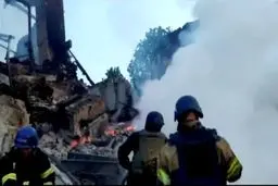 60 people feared dead after bombing of school shelter in Ukraine