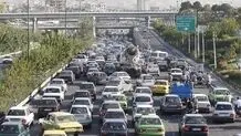 ترافیک پرحجم و سنگین در معابرتهران