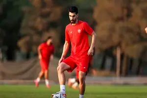 رضا شکاری به تمرینات پرسپولیس بازگشت
