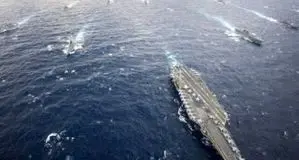 مورد هدف قرار گرفتن یک شناور نفتکش با مالکیت آمریکا در نزدیکی مرزهای کویت