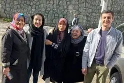 فائزه هاشمی به مرخصی آمد