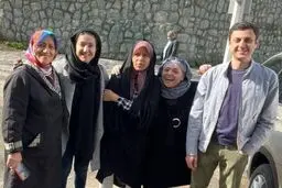 فائزه هاشمی به مرخصی آمد