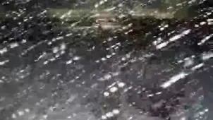 بارش شدید برف در لیلاخ+ ویدئو