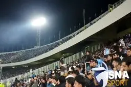 تشویق رامین رضاییان و حسین حسینی توسط هواداران 
