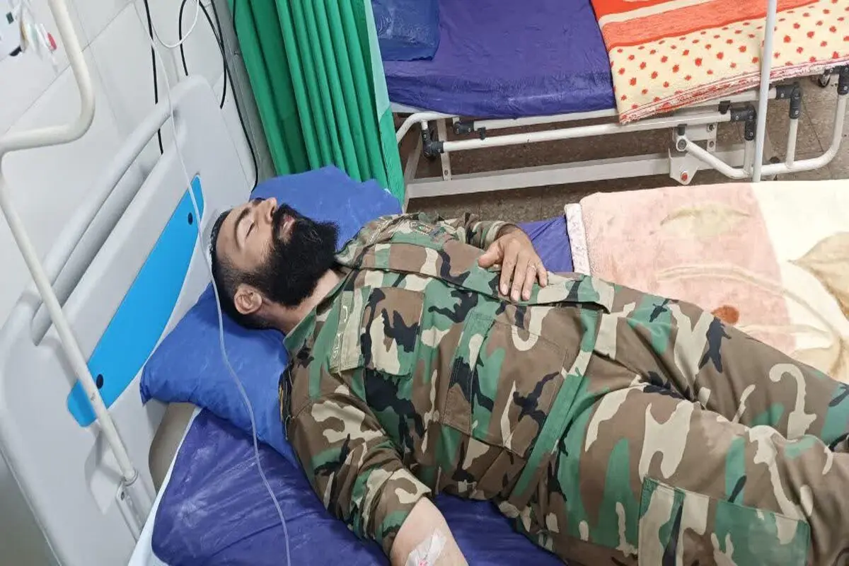 فرمانده یگان حفاظت اشتهارد مجروح شد 