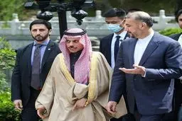 استقبال امیرعبداللهیان از وزیر خارجه عربستان در تهران