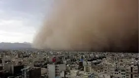 وقوع پدیده گردوخاک و وزش باد شدید در تهران/ هشدار هواشناسی صادر شد