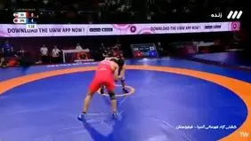 یوشیدا برندۀ جدال با آذرپیرا + ویدیو