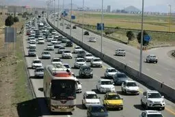 افزایش ۲۴ درصدی تردد خودرو در جاده‌های همدان
