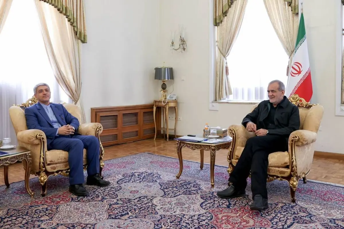 دیدار طیب‌نیا با رئیس جمهور منتخب 