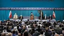 دیدار مسئولان نظام و سفرای کشورهای اسلامی با رهبری