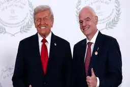 فیفا آرزوی ترامپ را برآورده می‌کند
