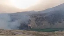 مراتع مرزی سرپل ذهاب در آتش سوخت؛ عملیات مهار آغاز شد