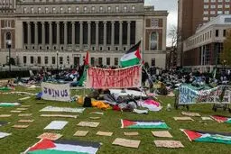 رییس دانشگاه کلمبیا استعفا داد
