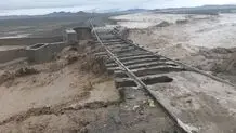 سیل جلوی قطار تهران به گرگان را گرفت