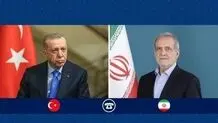 اردوغان به‌ پزشکیان تبریک گفت
