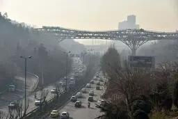 تشدید آلودگی هوا در تهران 